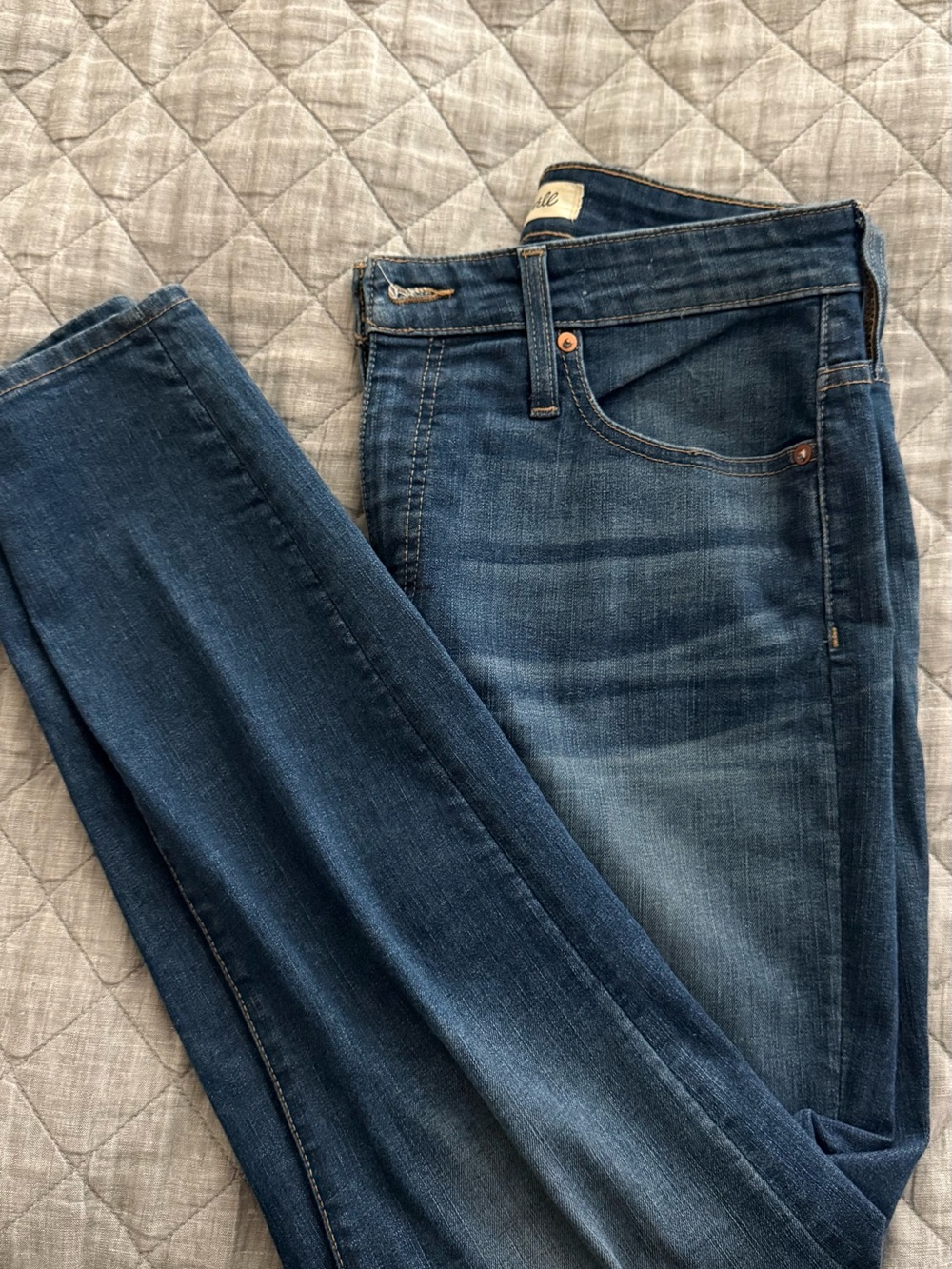 Madewell Curvy High rise skinny jeans